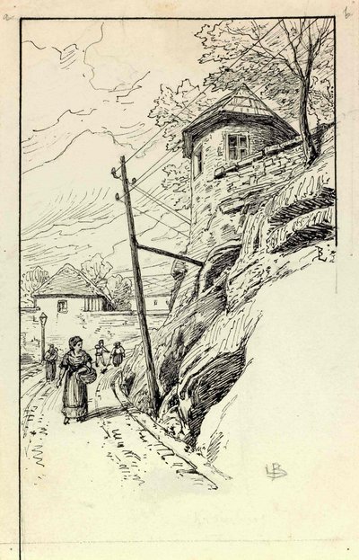 Motiv aus Kranj von Ladislav Benesch